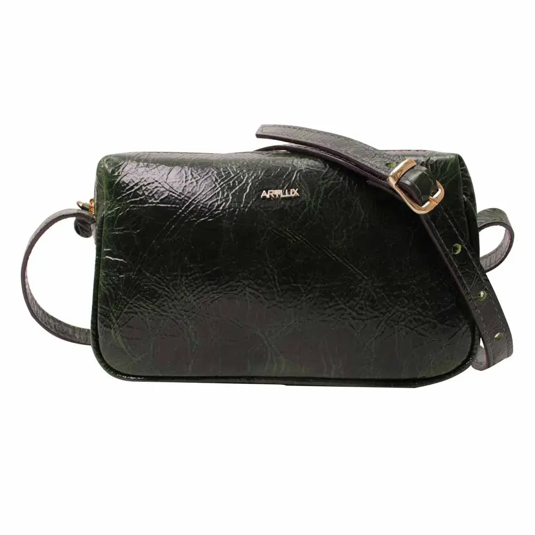 Bolsa de Couro Transversal Artlux 8020P
