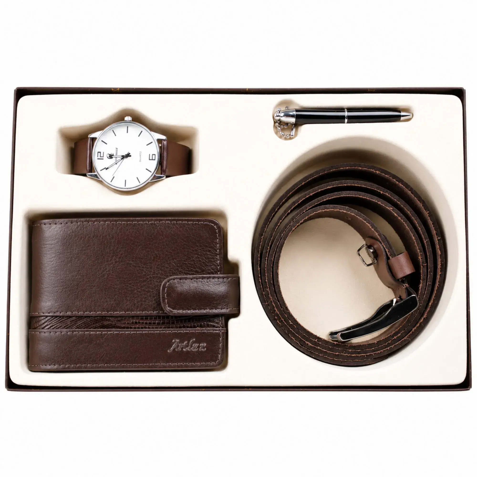 Kit Premium em Couro Artlux Masculino KMS01-2