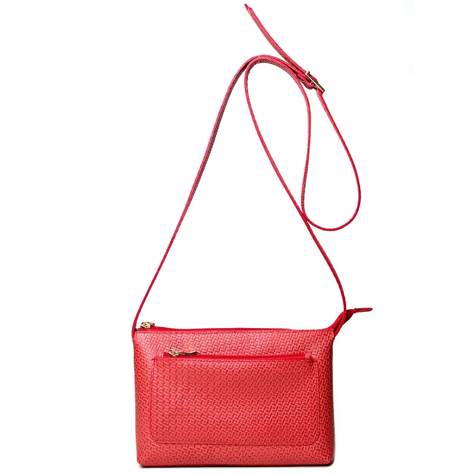 Miniatura: Bolsa Transversal em Couro Artlux 9066