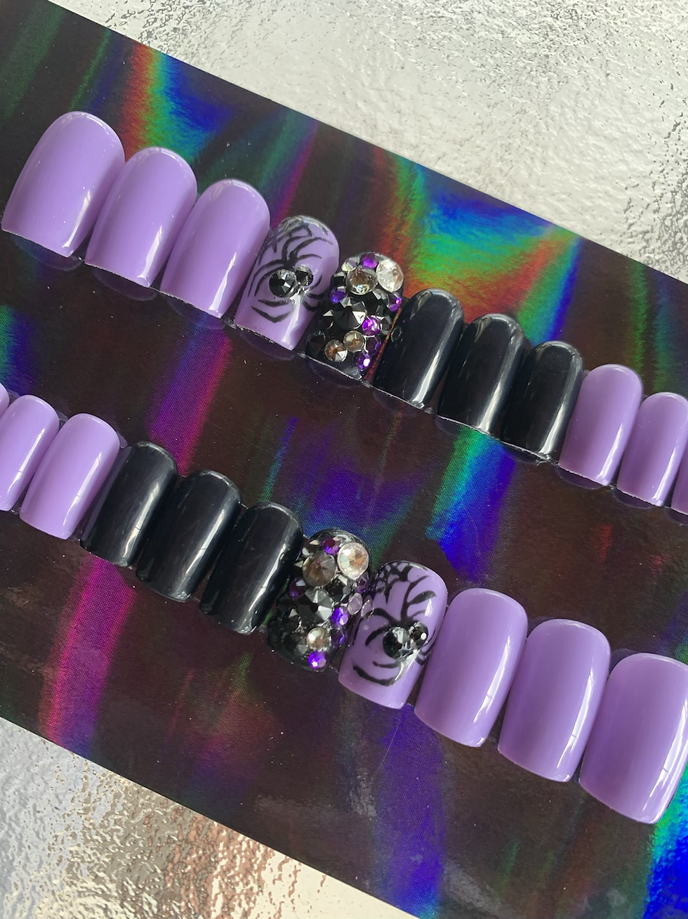 Thumbnail: Purple Black Spider 