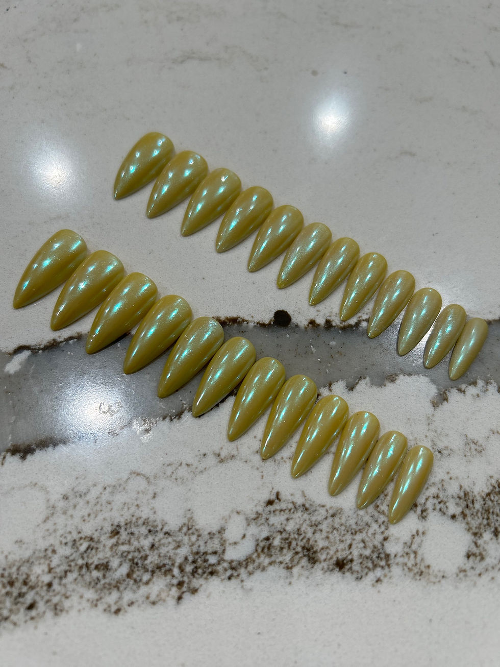 Thumbnail: Mustard Green Chrome 