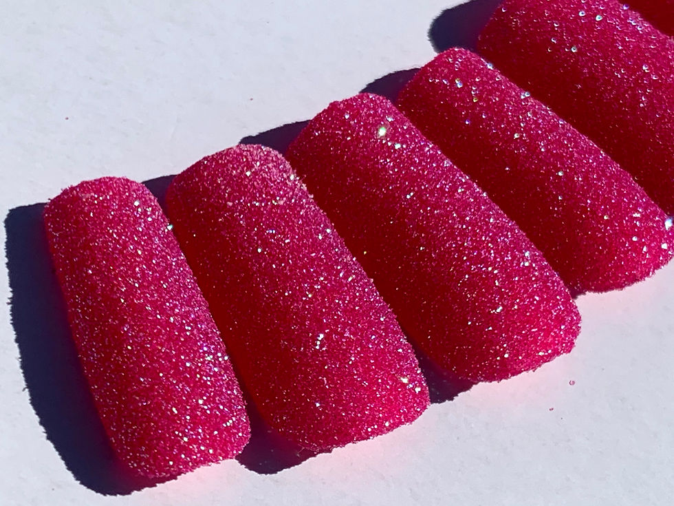 Thumbnail: Deep Pink Fine Glitter
