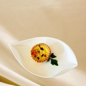 mini vegetarian quiche
