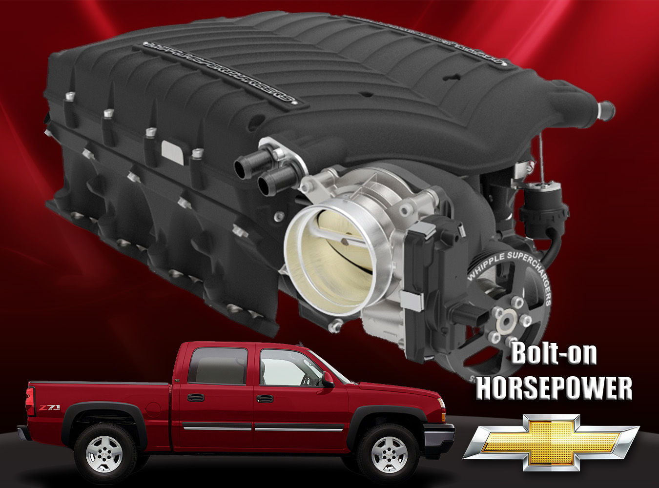 2004 - 2006 GM Truck Whipple Supercharger Kit