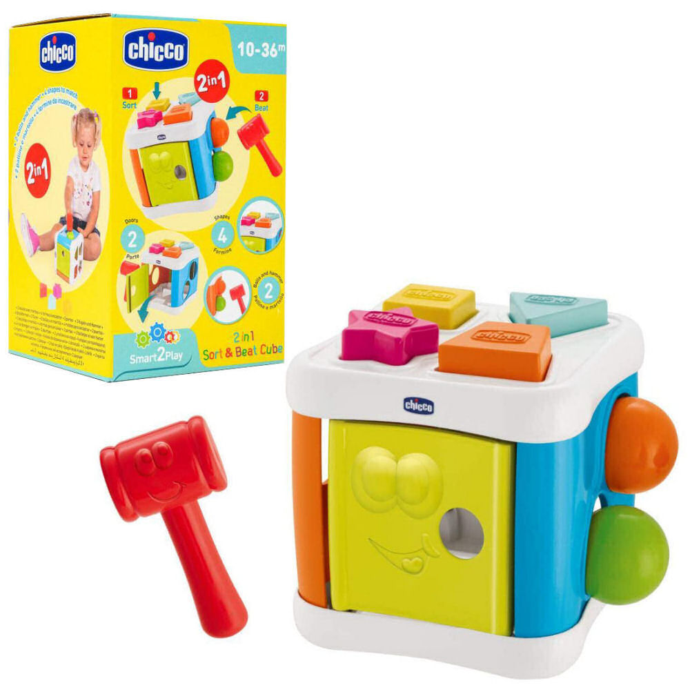 2 IN 1 CUBO INCASTRA E MARTELLA CHICCO 09686