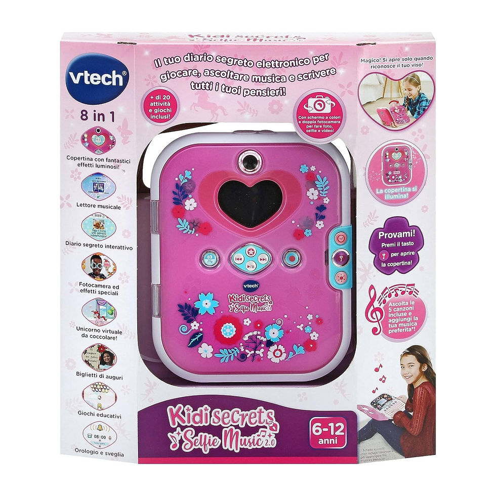 KIDISECRETS SELFIE MUSIC 2.0 DIARIO INTERATTIVO VTECH 541907
