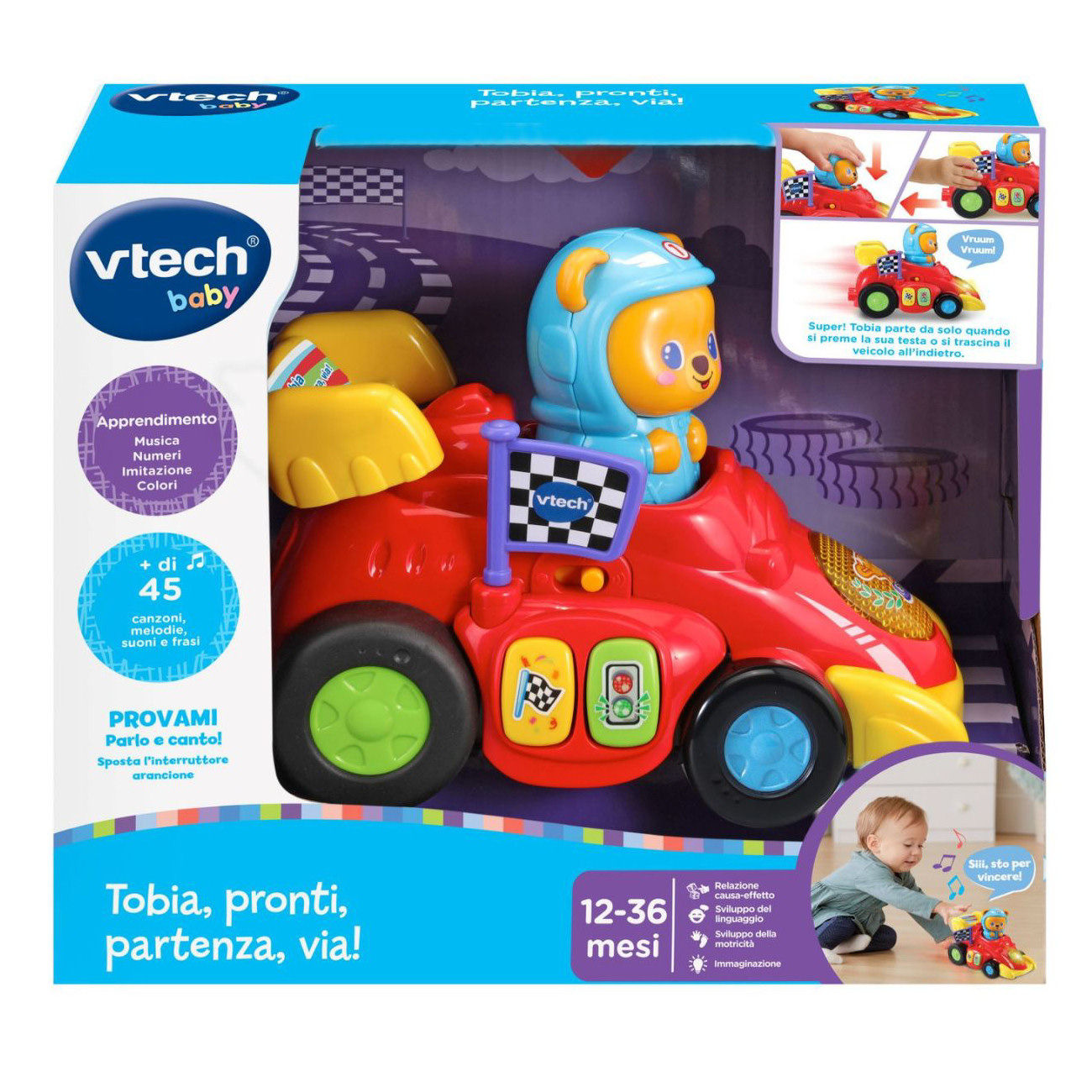 TOBIA PRONTI PARTENZA VIA VTECH 528407