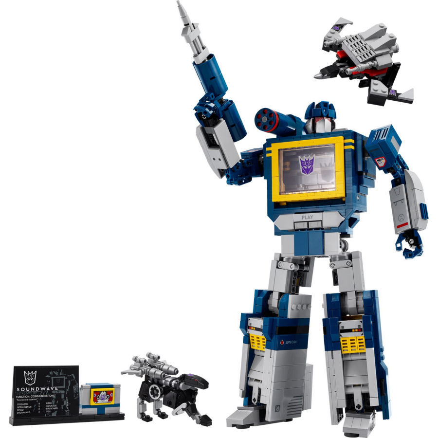 Miniatura: 10358 TRANSFORMERS SOUNDWAVE ICONS