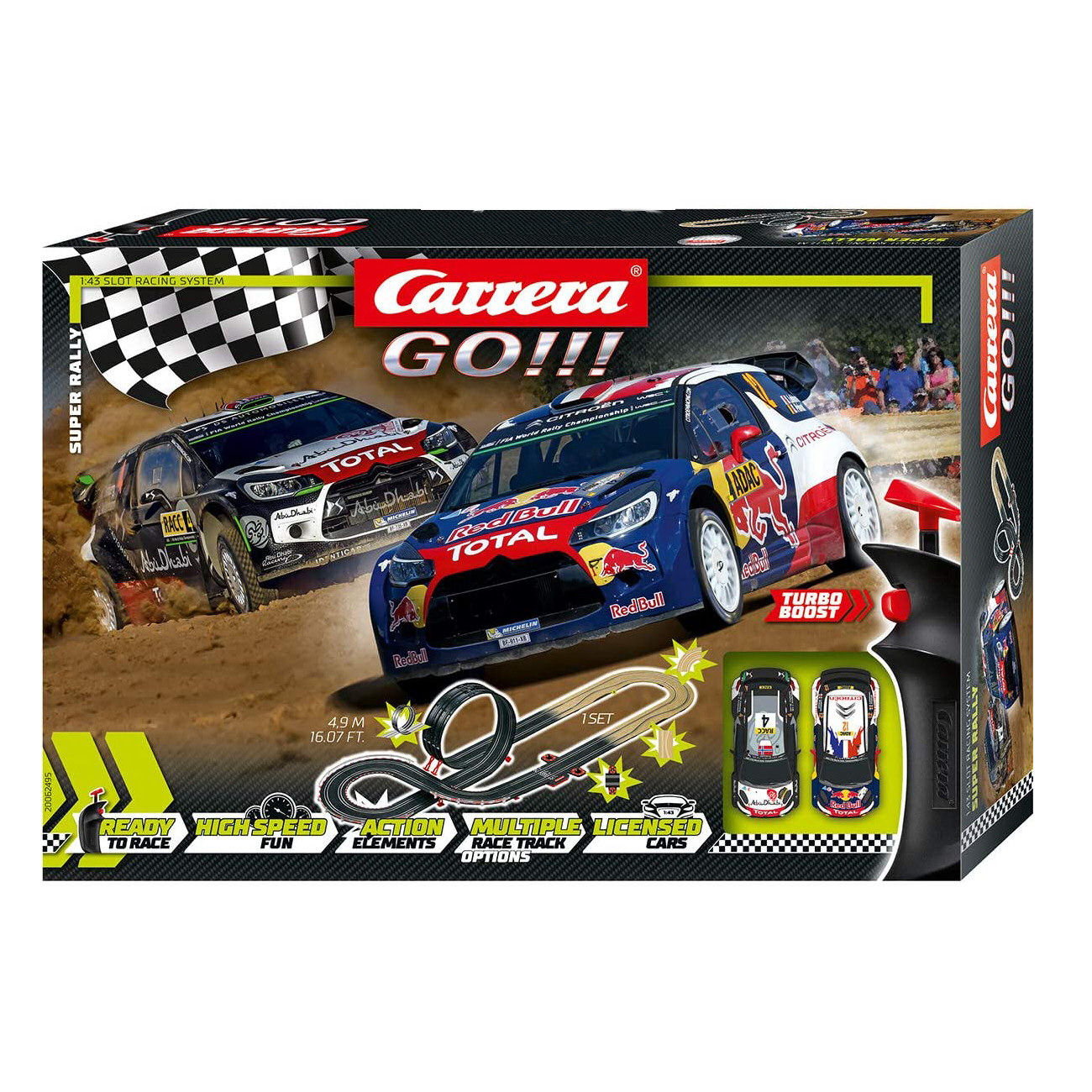 PISTA SUPER RALLY CARRERA GO
