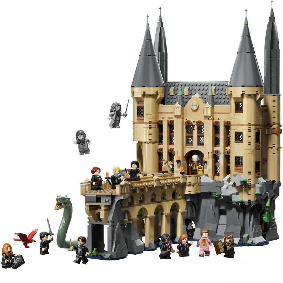 Miniatura: 76473 CASTELLO DI HOGWARTS ALA EST HARRY POTTER LEGO