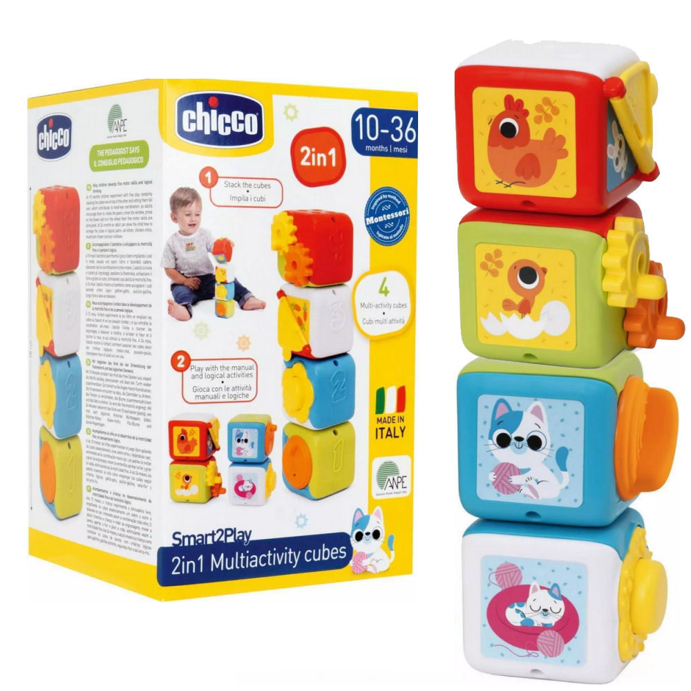 CUBI MULTIATTIVITA' 2 IN 1 CHICCO 11857