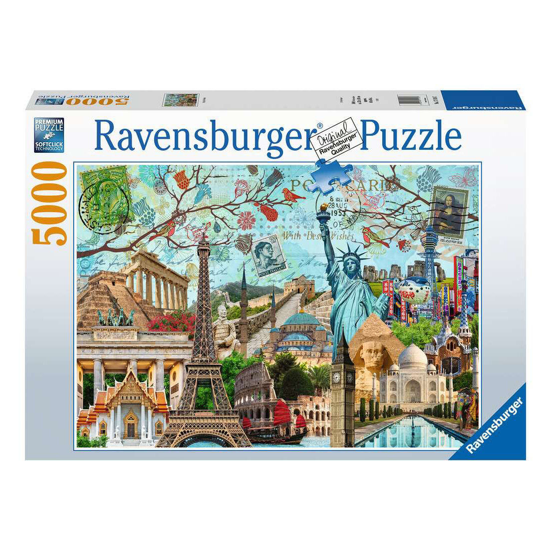PUZZLE 5000 PEZZI BIG CITY COLLAGE 17118