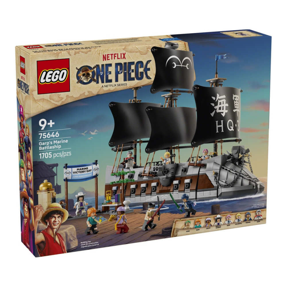 75646 LA NAVE DA GUERRA DI GARP ONE PIECE