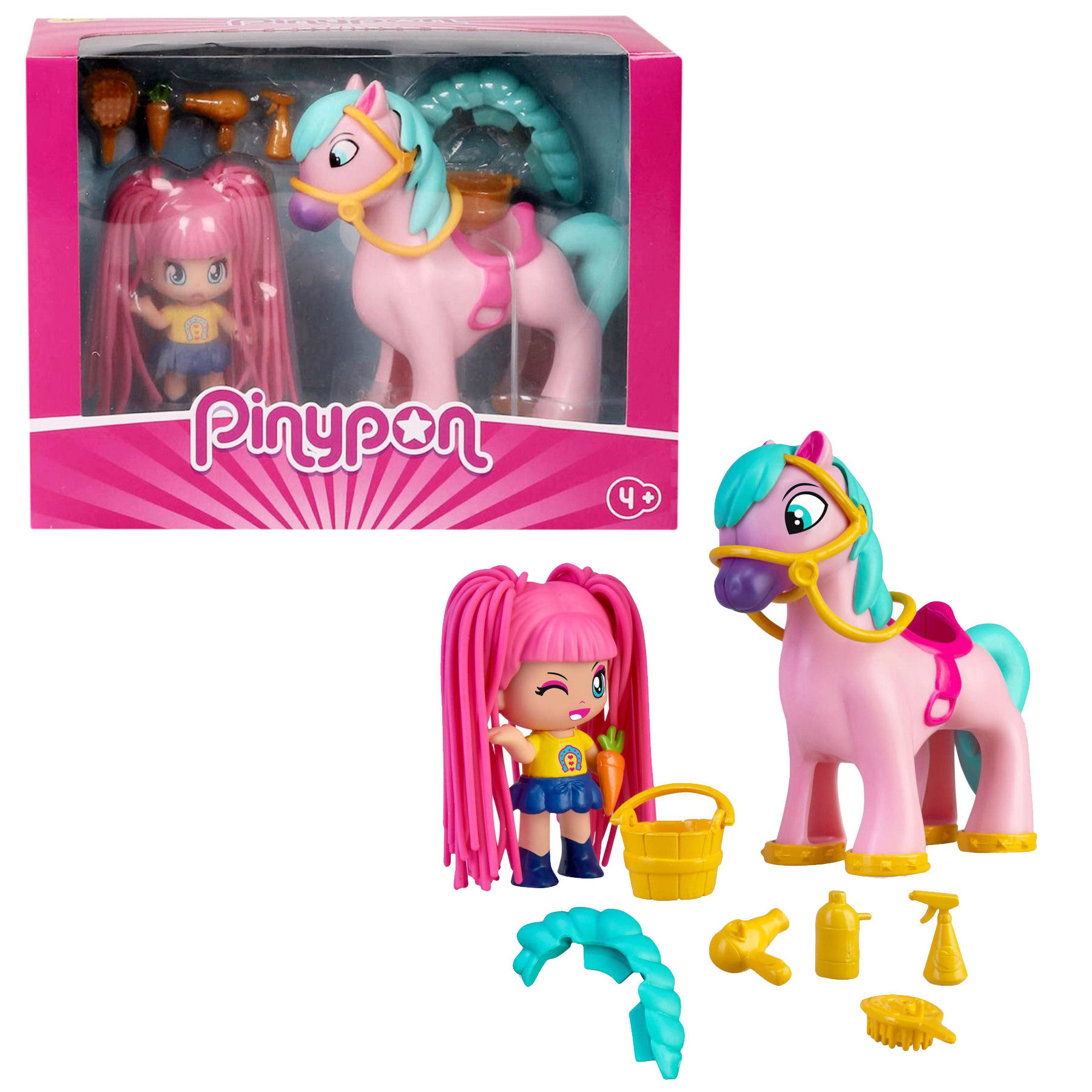 PINYPON FUNNY HAIR CON CAVALLO 17180