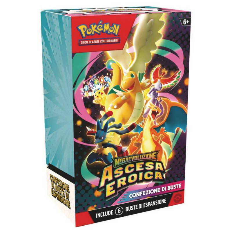 POKEMON M2.5 BUNDLE 6 BUSTE MEGAEVOLUZIONE ASCESA EROICA PK10311