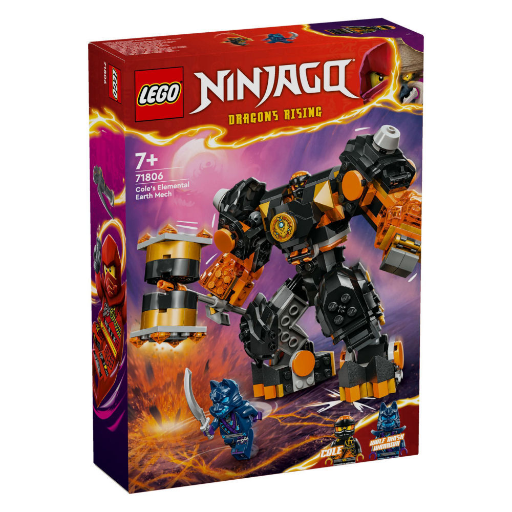 71806 MECH ELEMENTO TERRA DI COLE NINJAGO