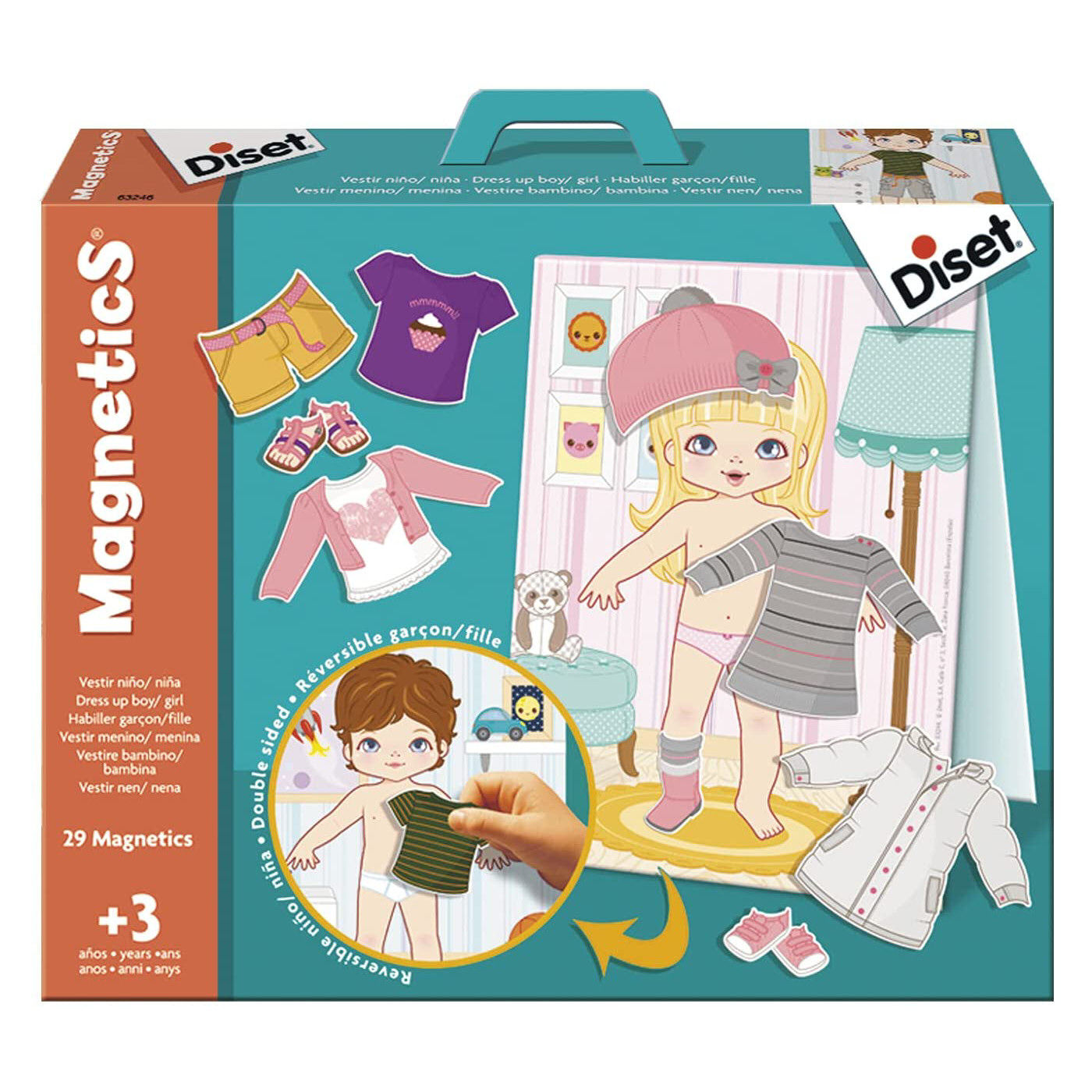 VESTIRE BAMBINO BAMBINA MAGNETICO 63246