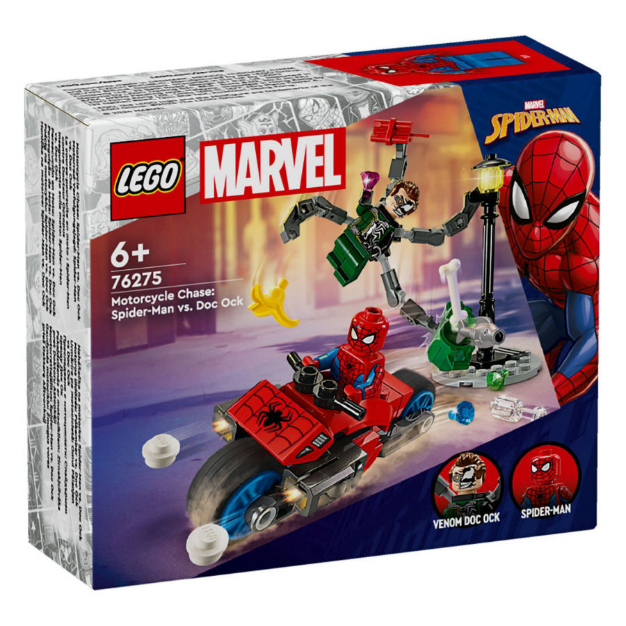76275 INSEGUIMENTO SULLA MOTO SPIDERMAN VS DOCK OCK