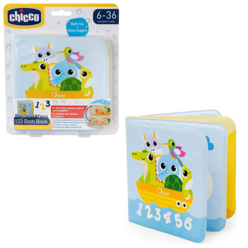 1 2 3 LIBRO BAGNO CHICCO 12152