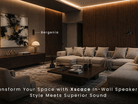 Transform Your Space with Xscace In-Wall Speakers: Style Meets Superior Sound