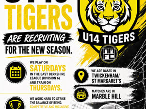 Moor Mead U14 Tigers are recruiting!