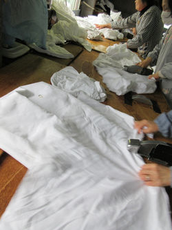 白シーツウエス