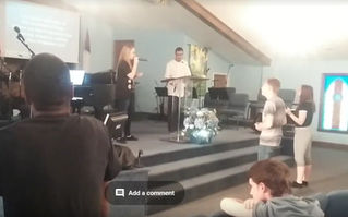 2016-06-10 Jacob & Carley lead worship