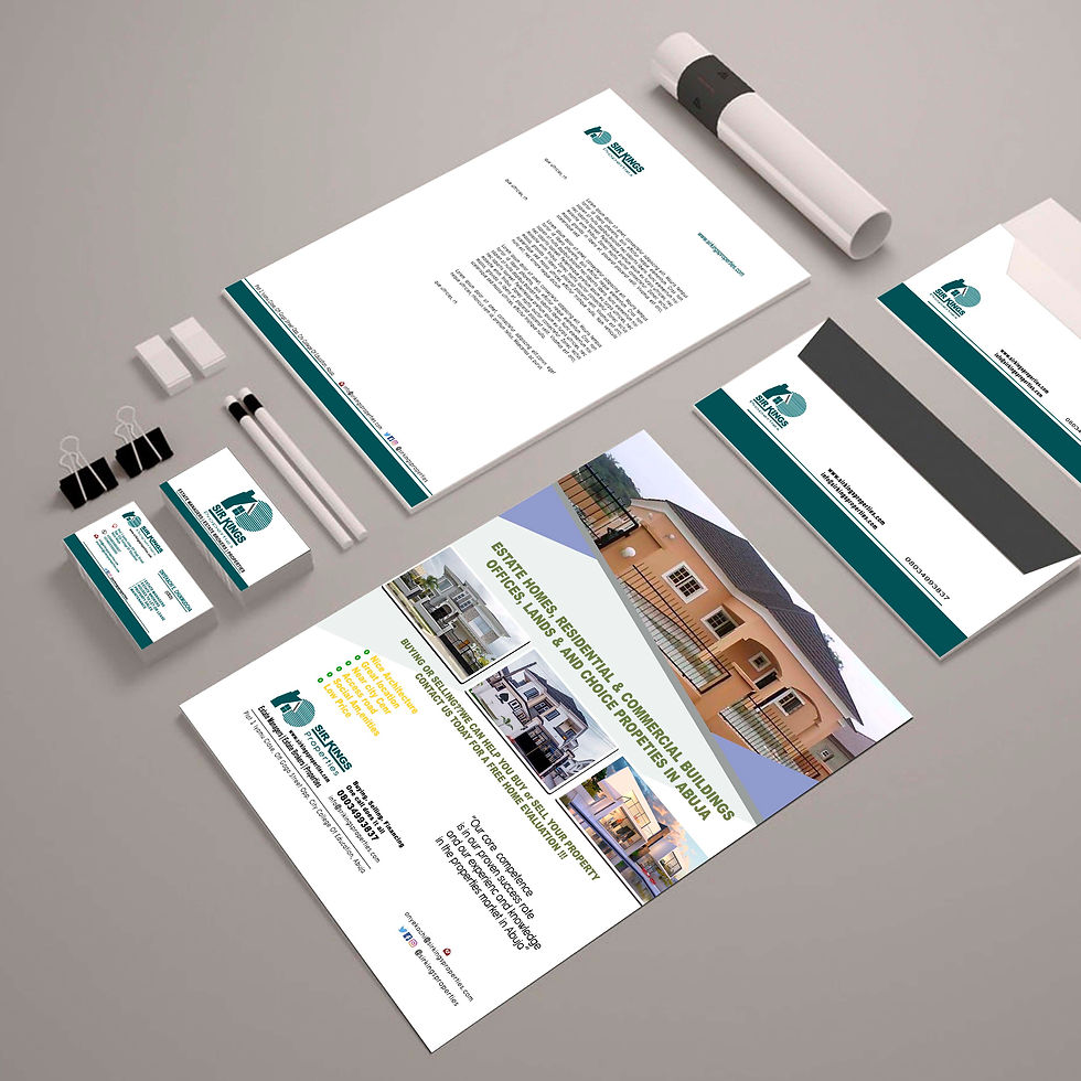 Business Cards, Letter Head and all Office Documents
