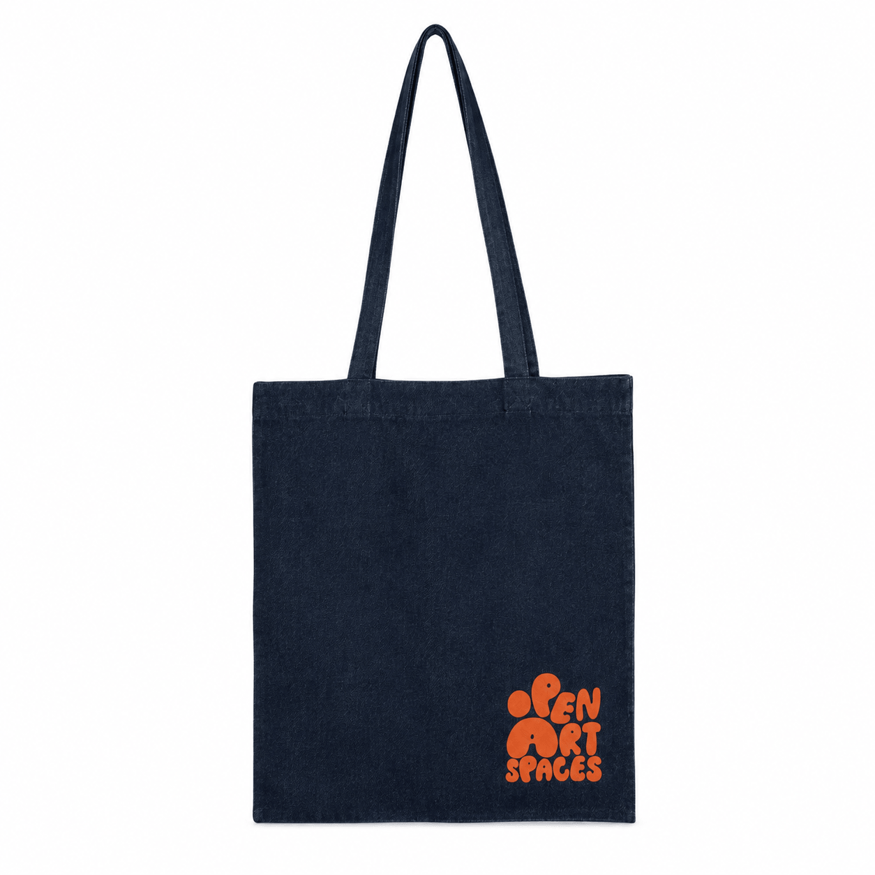 Open Art Spaces Screen Printed Denim Tote