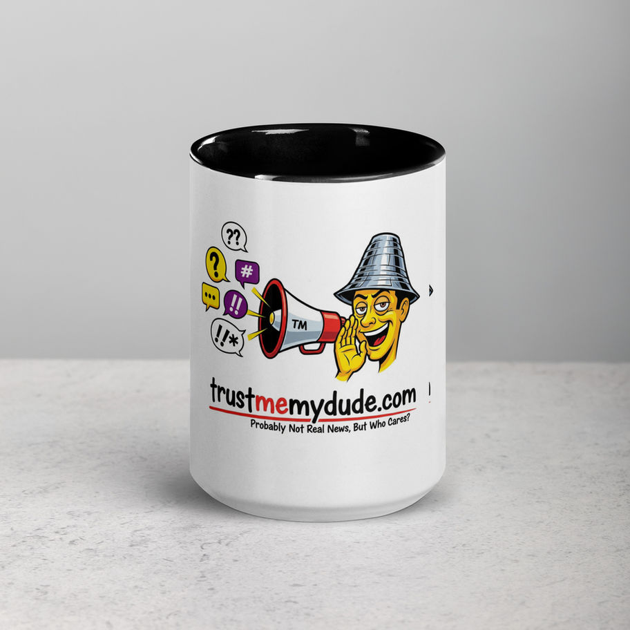 mug with color inside