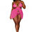 Thumbnail: Babydoll and G-String - Queen Size - Peony