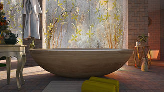 Designer Stone Bathroom