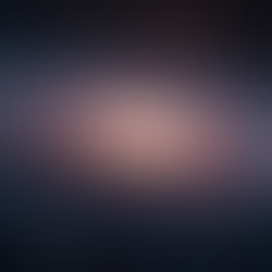 Eye-level view of a distant galaxy cluster acting as a gravitational lens