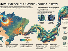 "Discovery of 'Geralisites' in Brazil Unveils Evidence of a 6.3 Million-Year-Old Cosmic Collision: Researchers identify new impact-formed glass, marking Brazil as the sixth globally recognized large tektite field, with distinctive geochemical fingerprints and rare inclusions."
