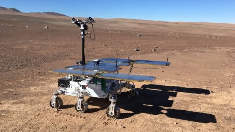 European Space Agency's first Mars rover under test Rosalind Franklin in action © ESA/Roscomos/ExoMars2022