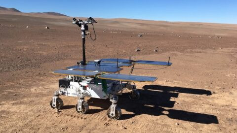European Space Agency's first Mars rover under test Rosalind Franklin in action © ESA/Roscomos/ExoMars2022