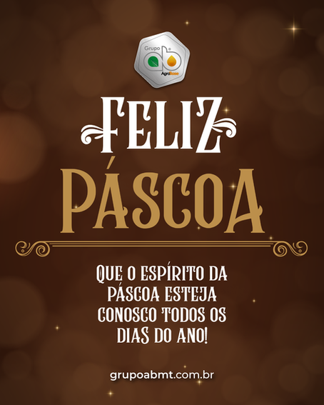 ✨ A Páscoa nos lembra do que realmente importa: renovação, esperança e união.