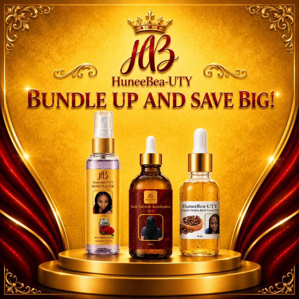 13 in 1 Hair Growth Accelerator, Organic black castor oil & Rose Water 🌹