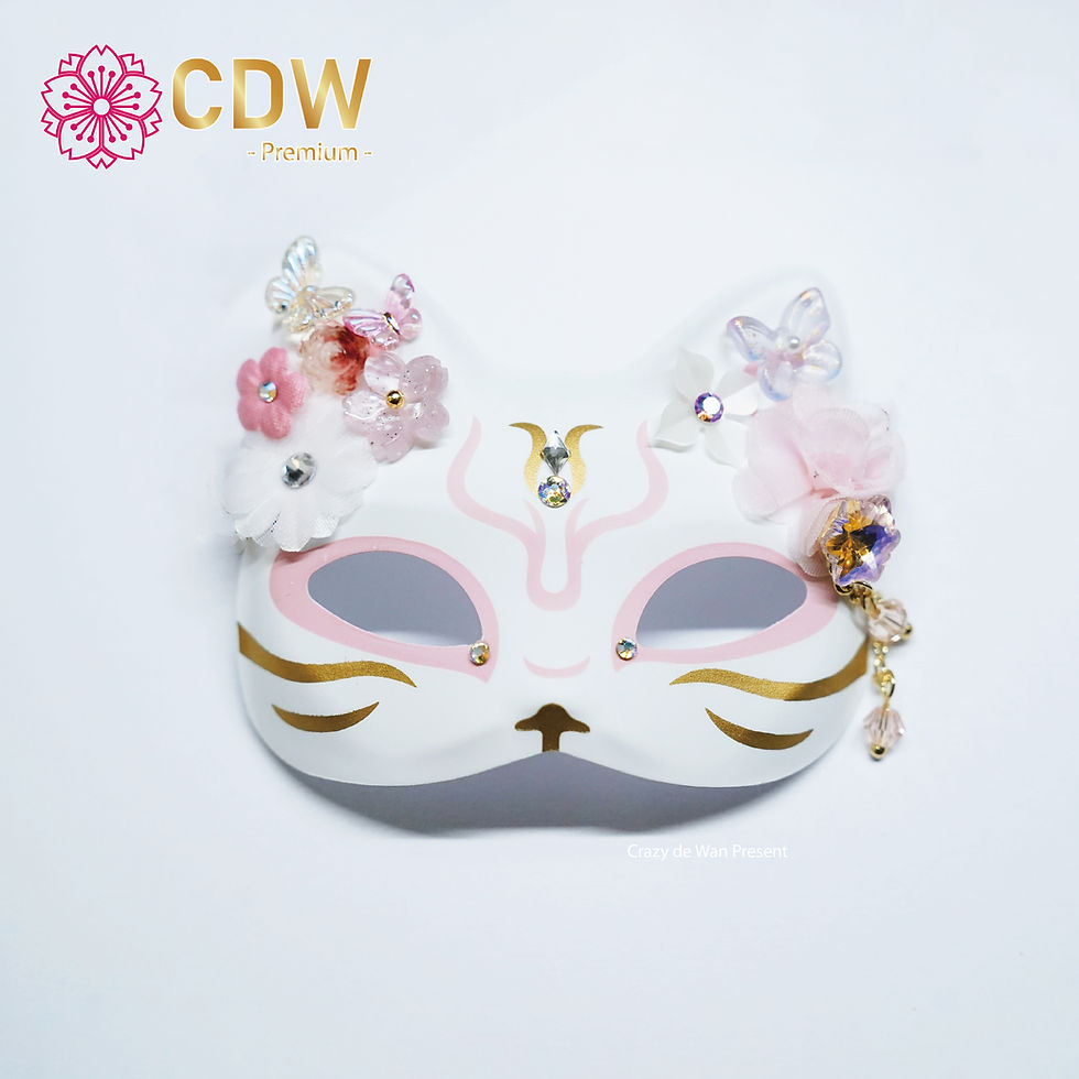 Thumbnail: Crazy de Wan - Japanese Neko Mask 貓半面飾品 Round 2 (猫をかぶる Round 2)