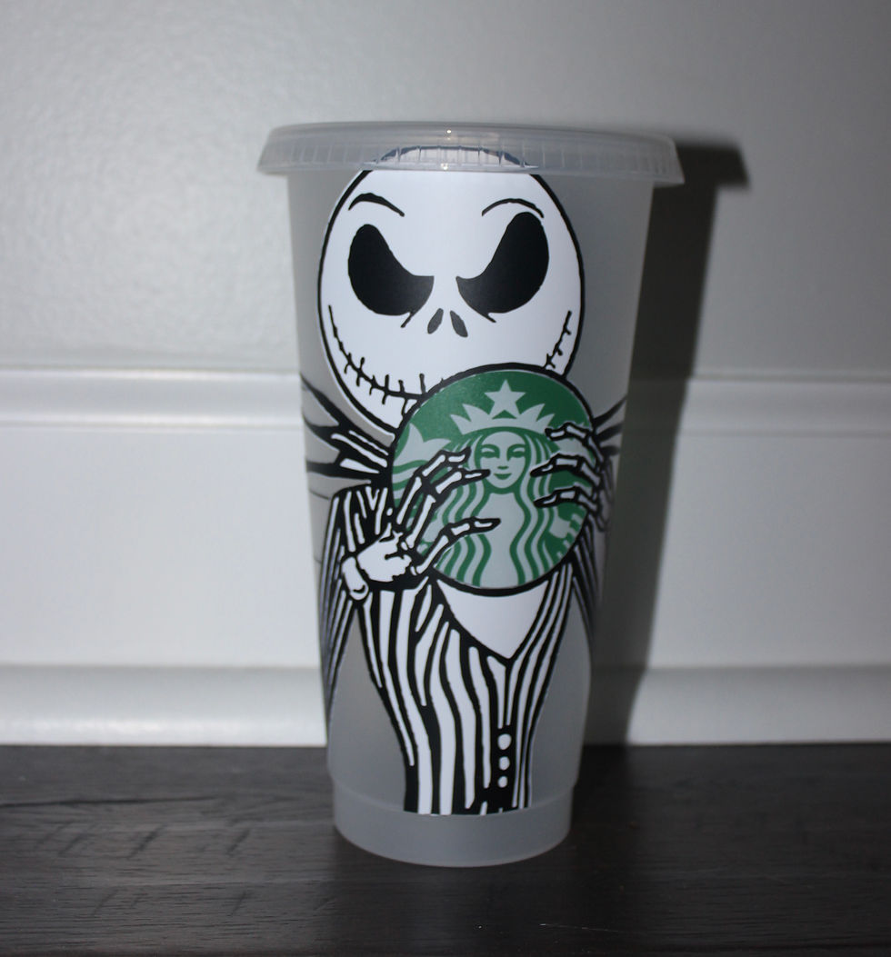 Jack (The Night Before Christmas) Starbucks Cold Cup