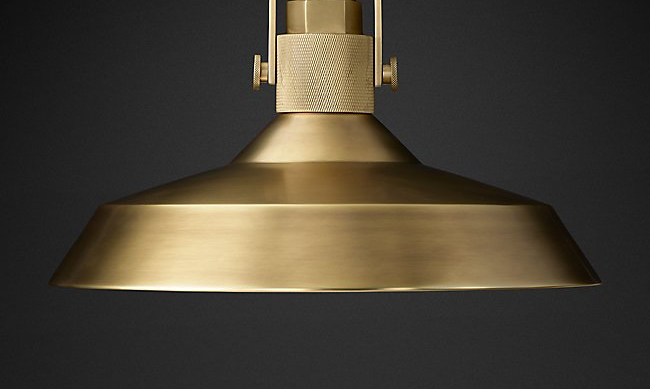 Industrial Modern Brass Lighting