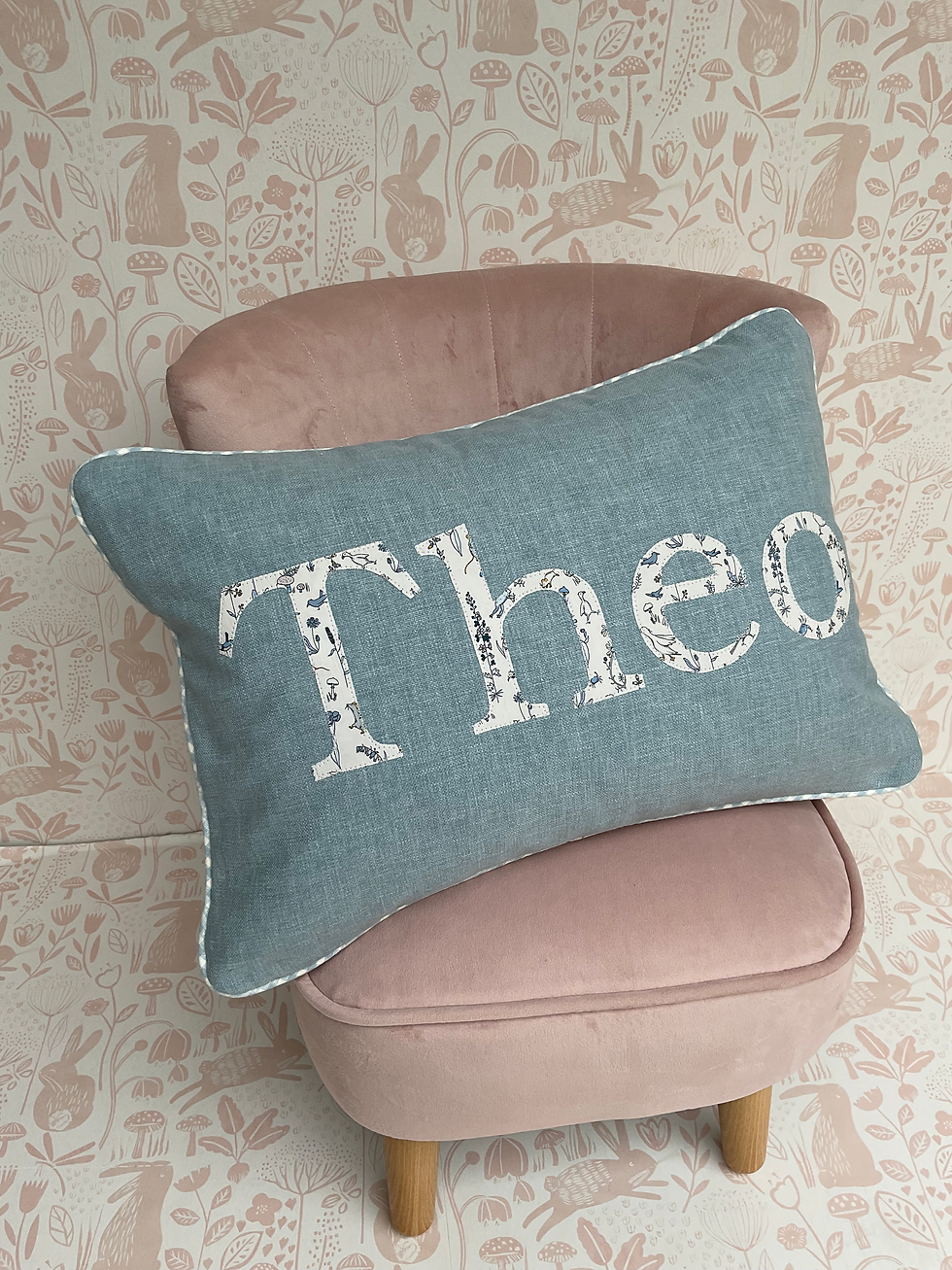 Thumbnail: Liberty Personalised Heirloom Oslo Cushion