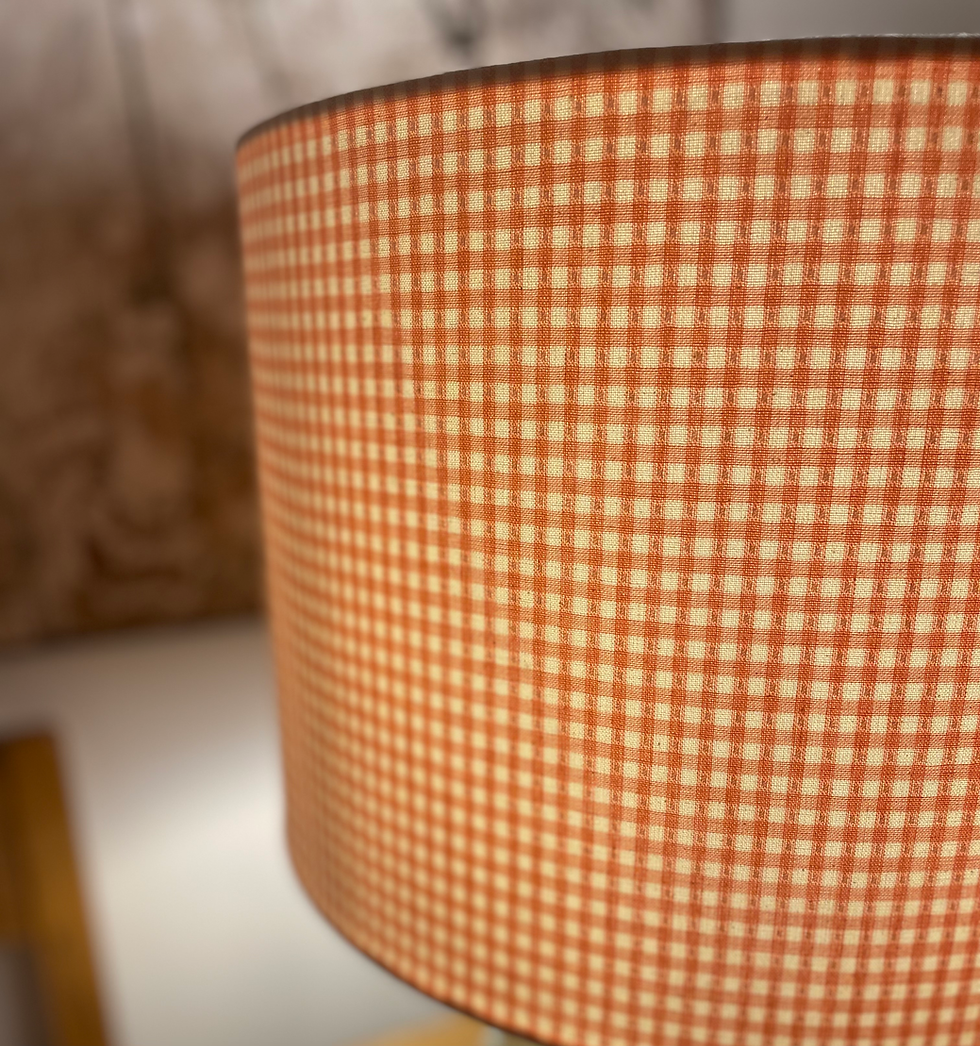 Thumbnail: Personalised Gingham Ceiling Shade