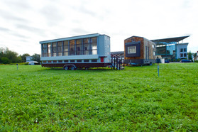 Ausstellung "Tiny-Houses" Einrichten Schweigert.