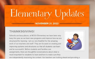 Elementary Updates 11/21/22