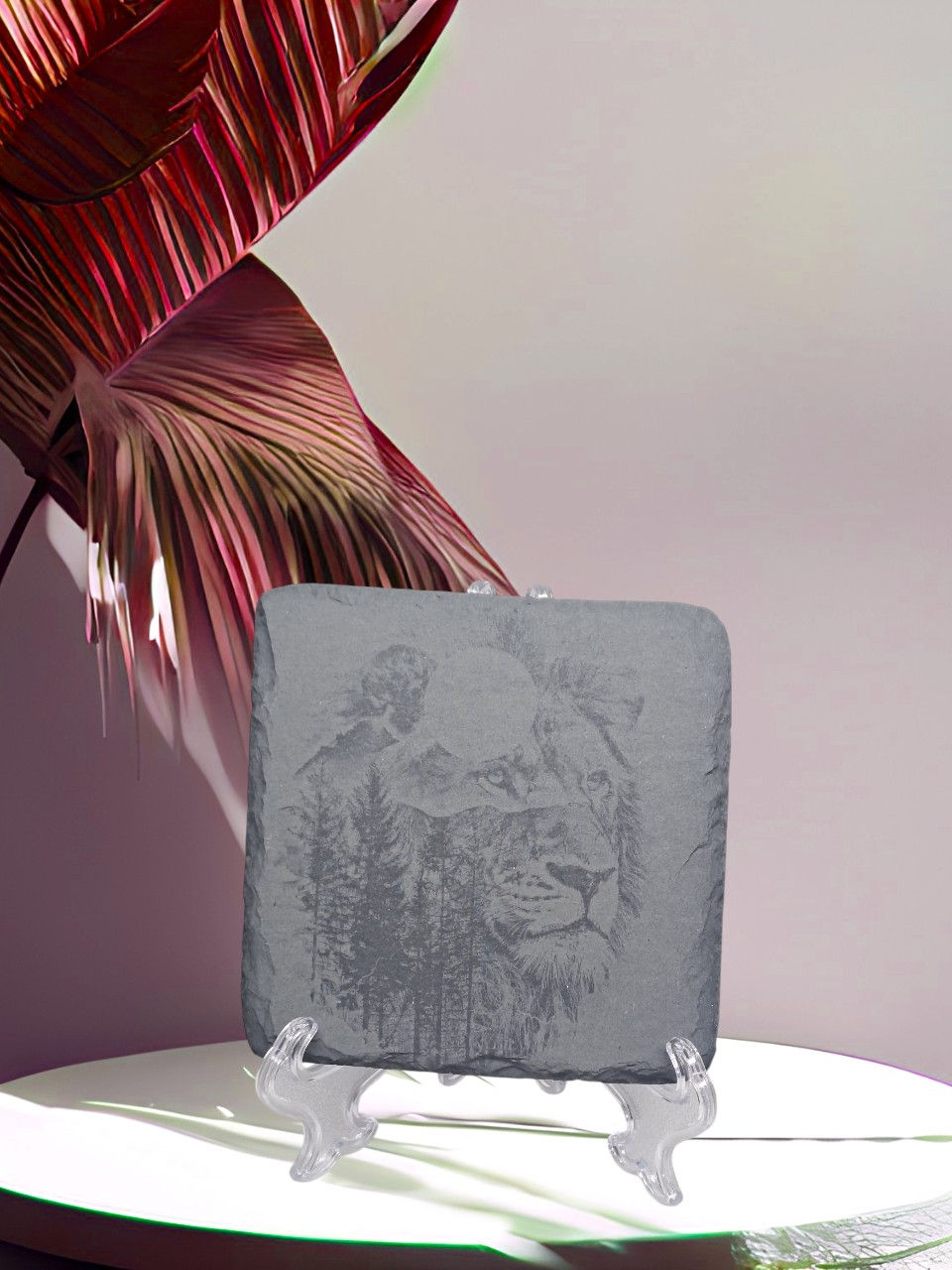 les-merveilles-de-nini-gravue-laser-ardoise-sous-verre-carre-10cm-lion
