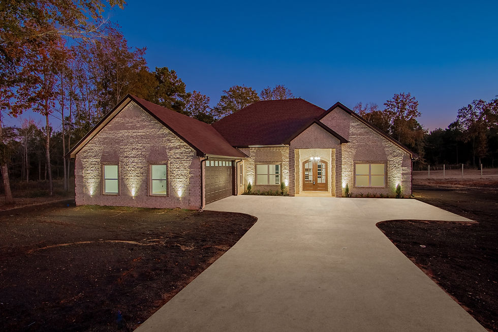 East Texas Custom home, Tyler - Jacksonville Tx