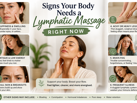 Signs Your Body Needs a Lymphatic Massage Right Now