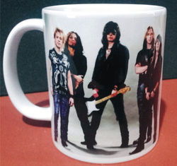 taza de ceramica rata blanca