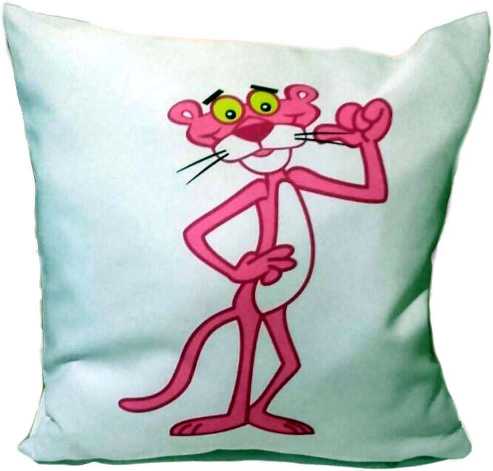 ALMOHADON PANTERA ROSA